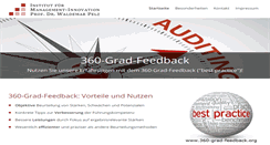 Desktop Screenshot of 360-grad-feedback.org